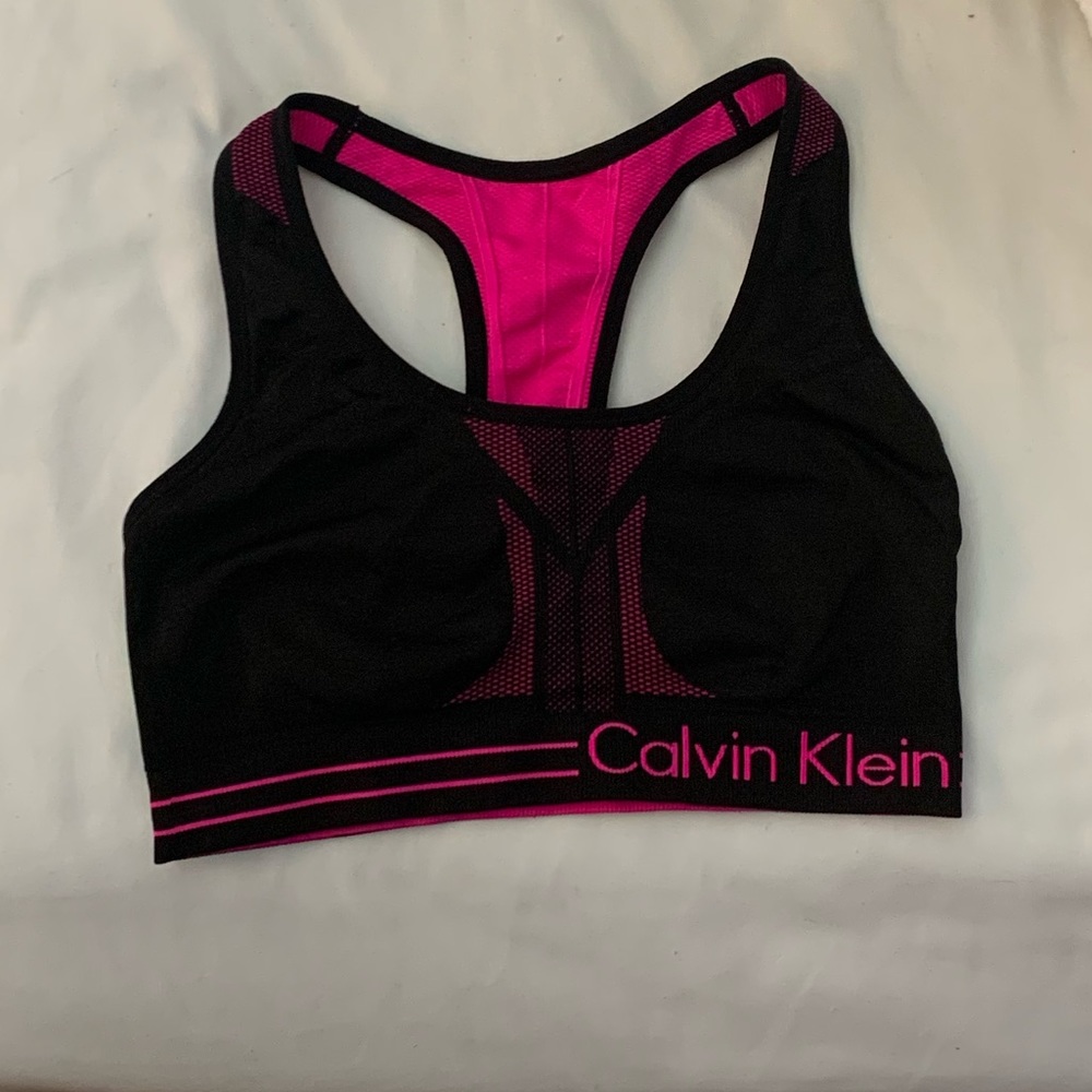 CALVIN KLEIN REVERSIBLE SPORTS BRA SIZE SMALL